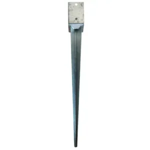 Aitatolpan jalka metalli 102x102 mm